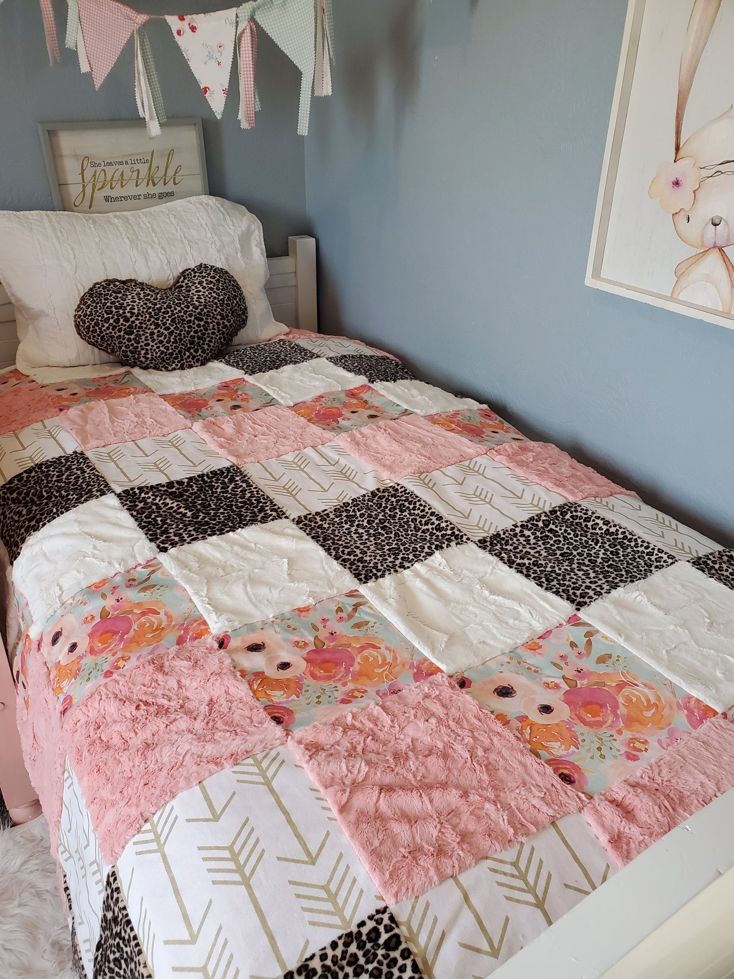 Twin, Full, or Queen Patchwork Blankets