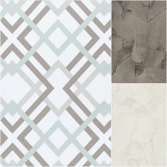 New Release Neutral Crib Bedding - Winston Modern Collection - DBC Baby Bedding Co 