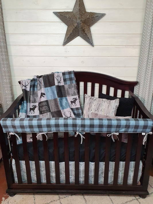 Labor Day 4PC Set Sale - Adventure Awaits Collection - DBC Baby Bedding Co 