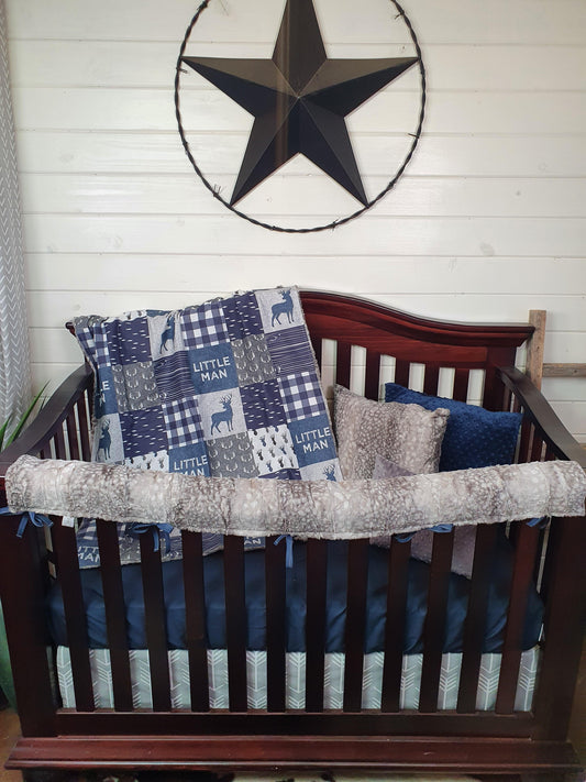 Labor Day 4PC Set Sale - Little Man Collection - DBC Baby Bedding Co 