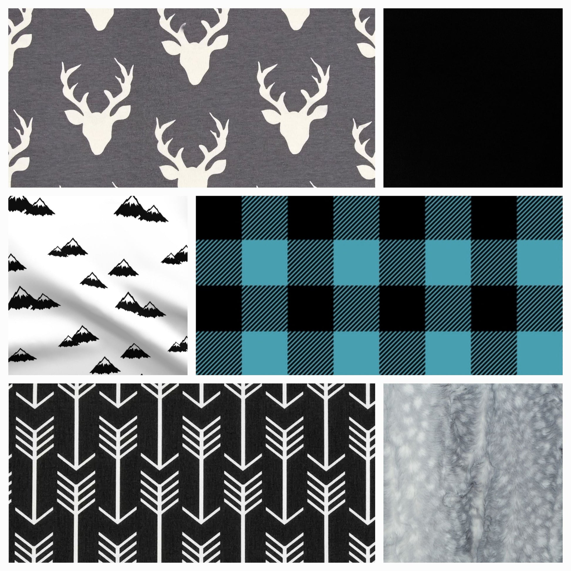 New Release Boy Crib Bedding - Buck and Mountain Woodland Baby Bedding & Nursery Collection - DBC Baby Bedding Co 