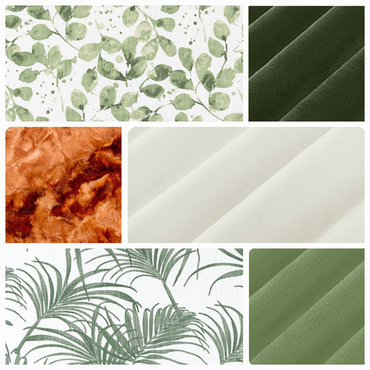 New Release Neutral Crib Bedding- Boho Sage Vines Nature Baby Bedding & Nursery Collection - DBC Baby Bedding Co 