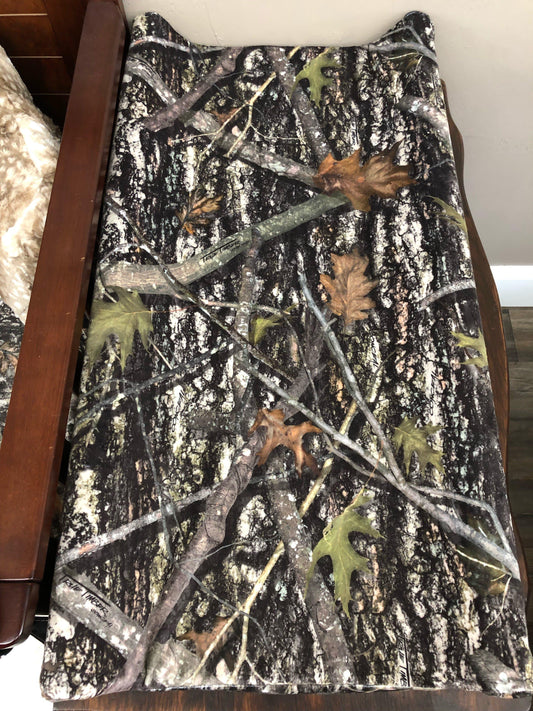 Changing pad cover- Minky in Camo - DBC Baby Bedding Co 