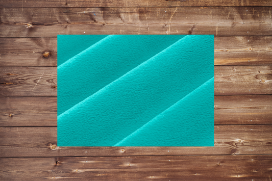 Nursing Pillow Cover - Teal Minky Cover - DBC Baby Bedding Co 
