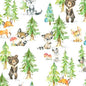 New Release Neutral Crib Bedding - Bear, Fox, Wolf Woodland Animals Baby Bedding Collection - DBC Baby Bedding Co 
